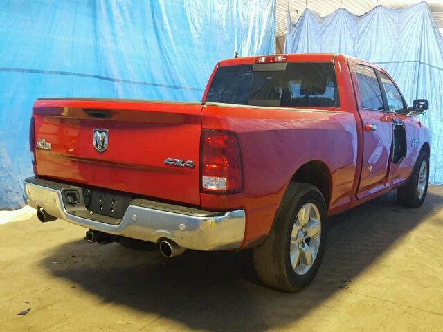 1C6RR7TT9HS822718 - 2017 RAM 1500 SLT RED photo 4