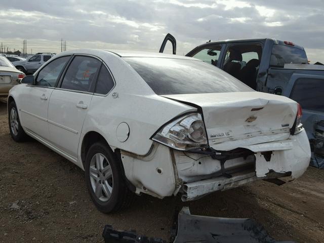 2G1WB58K979339694 - 2007 CHEVROLET IMPALA LS WHITE photo 3