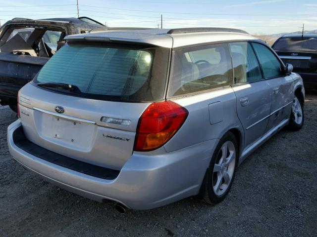 4S3BP626966347499 - 2006 SUBARU LEGACY 2.5 SILVER photo 4