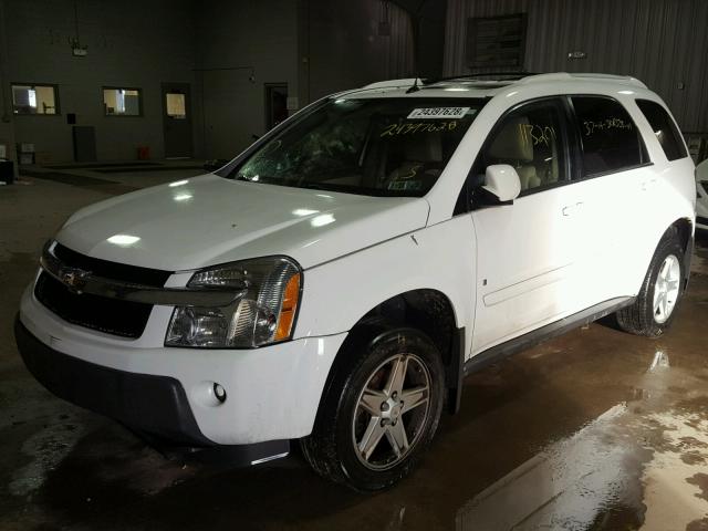 2CNDL73F566046288 - 2006 CHEVROLET EQUINOX LT WHITE photo 2