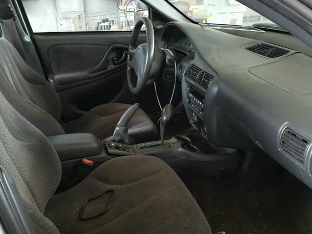 1G1JH52F737297395 - 2003 CHEVROLET CAVALIER L GRAY photo 5