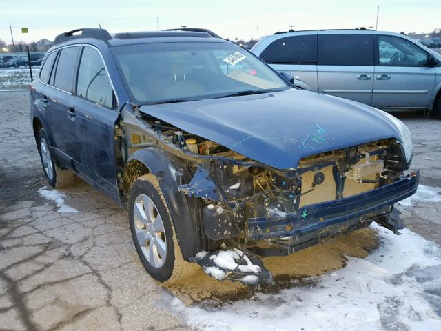 4S4BRCGC0A3339000 - 2010 SUBARU OUTBACK 2. BLUE photo 1