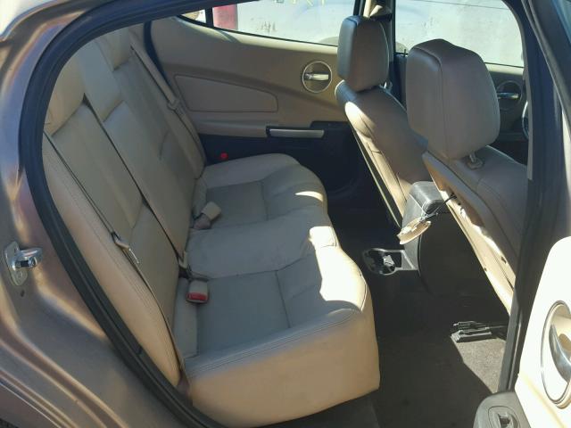 2G2WR584261220021 - 2006 PONTIAC GRAND PRIX Qızıl foto 6