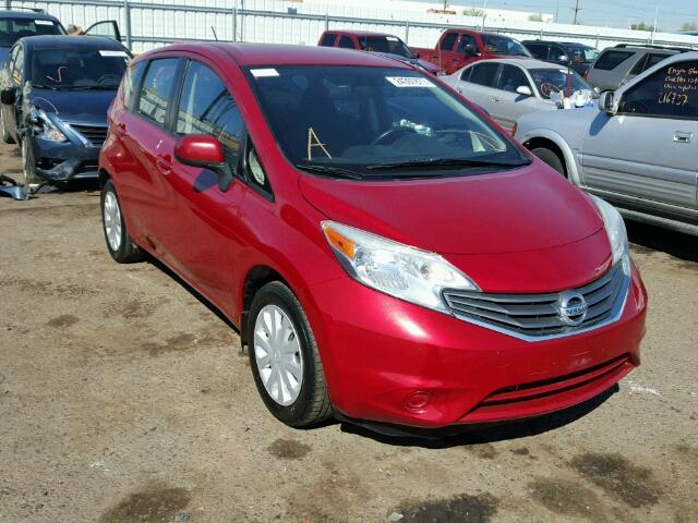 3N1CE2CP0EL402021 - 2014 NISSAN VERSA NOTE RED photo 1