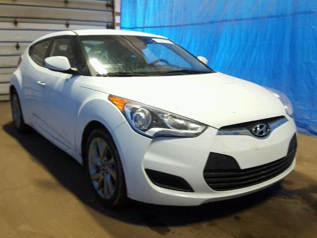 KMHTC6AD4GU275300 - 2016 HYUNDAI VELOSTER B WHITE photo 1