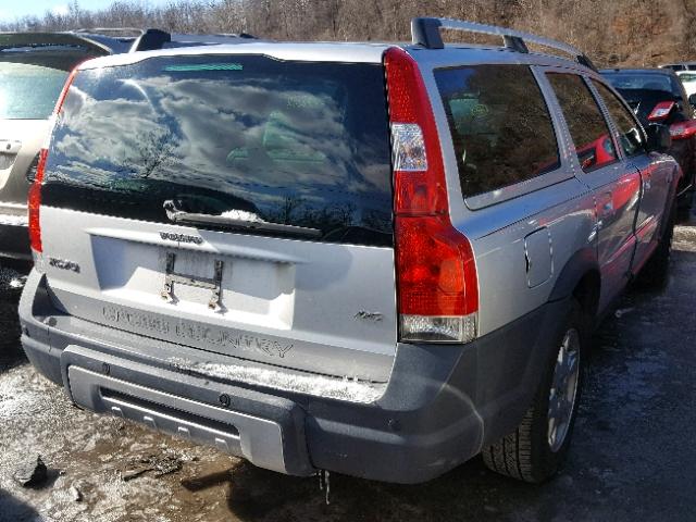 YV4SZ592861215352 - 2006 VOLVO XC70 SILVER photo 4