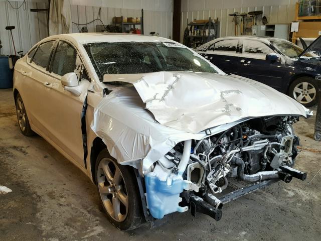 3FA6P0HR0DR246406 - 2013 FORD FUSION SE WHITE photo 1