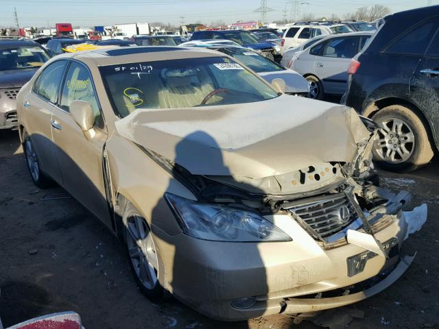 JTHBJ46G372083745 - 2007 LEXUS ES 350 TAN photo 1