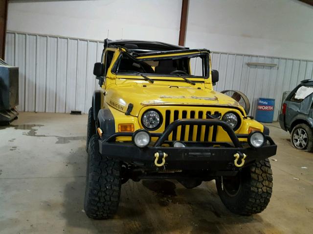 1J4FA69S64P705827 - 2004 JEEP WRANGLER / YELLOW photo 9