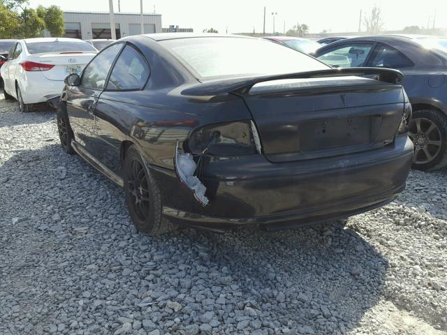 6G2VX12G44L296914 - 2004 PONTIAC GTO BLACK photo 3