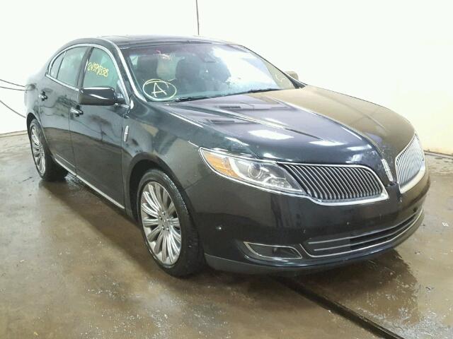 1LNHL9EK2DG618597 - 2013 LINCOLN MKS BLACK photo 1