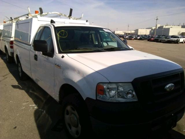 1FTRF12218KC33962 - 2008 FORD F150 WHITE photo 1