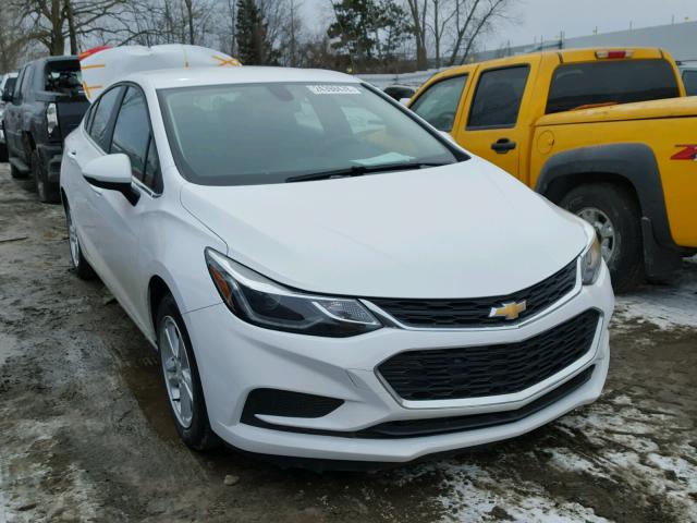 1G1BE5SM3G7320527 - 2016 CHEVROLET CRUZE LT WHITE photo 1