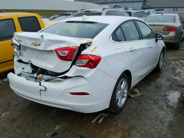 1G1BE5SM3G7320527 - 2016 CHEVROLET CRUZE LT WHITE photo 4