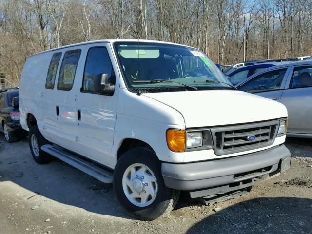 1FTNE24W67DA29720 - 2007 FORD ECONOLINE WHITE photo 1