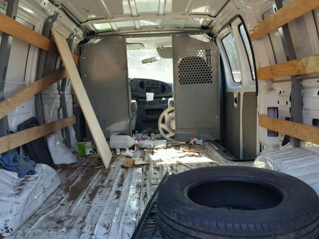 1FTNE24W67DA29720 - 2007 FORD ECONOLINE WHITE photo 6