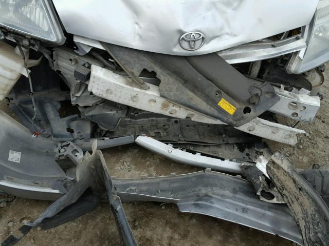 JTDKB20U377552434 - 2007 TOYOTA PRIUS SILVER photo 9