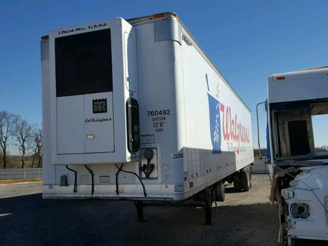 1GRAA96256B705250 - 2006 GREAT DANE TRAILER REEFER WHITE photo 2