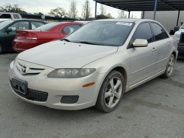 1YVHP80C075M26883 - 2007 MAZDA 6 I GOLD photo 2