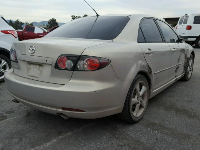 1YVHP80C075M26883 - 2007 MAZDA 6 I GOLD photo 4