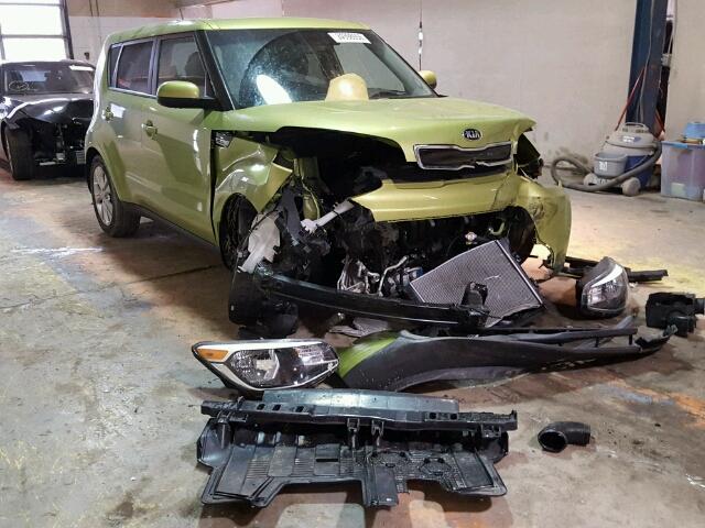 KNDJP3A52F7759017 - 2015 KIA SOUL + GREEN photo 1