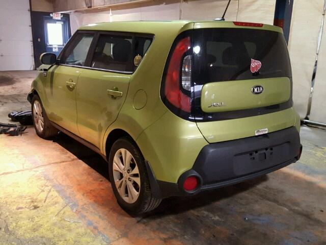 KNDJP3A52F7759017 - 2015 KIA SOUL + GREEN photo 3