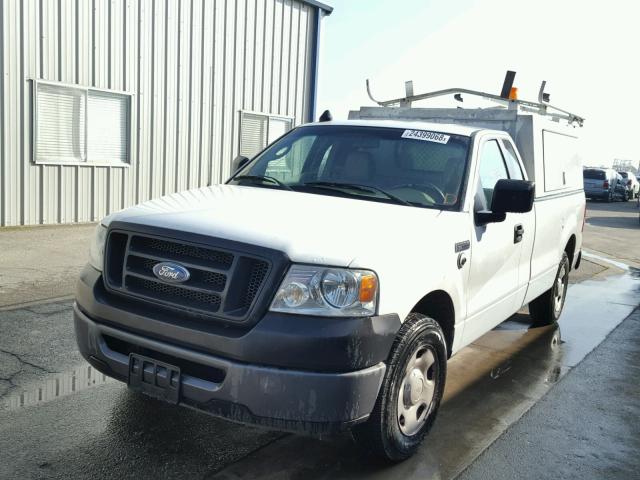 1FTRF12278KB87781 - 2008 FORD F150 WHITE photo 2