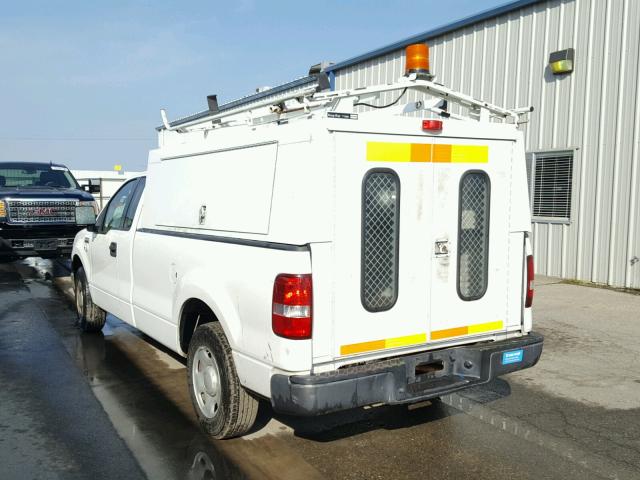 1FTRF12278KB87781 - 2008 FORD F150 Սպիտակ լուսանկար 3