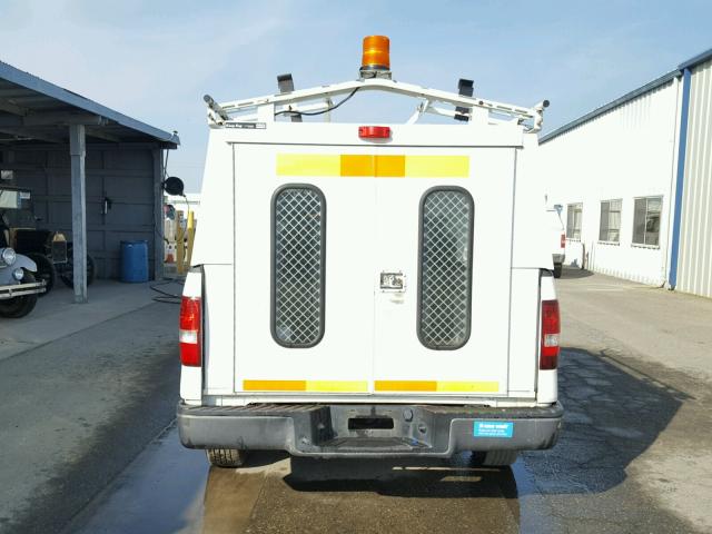 1FTRF12278KB87781 - 2008 FORD F150 Սպիտակ լուսանկար 6