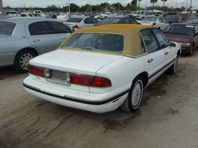 1G4HP52K1WH503407 - 1998 BUICK LESABRE CU WHITE photo 4