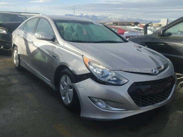 KMHEC4A46CA029213 - 2012 HYUNDAI SONATA HYB SILVER photo 1