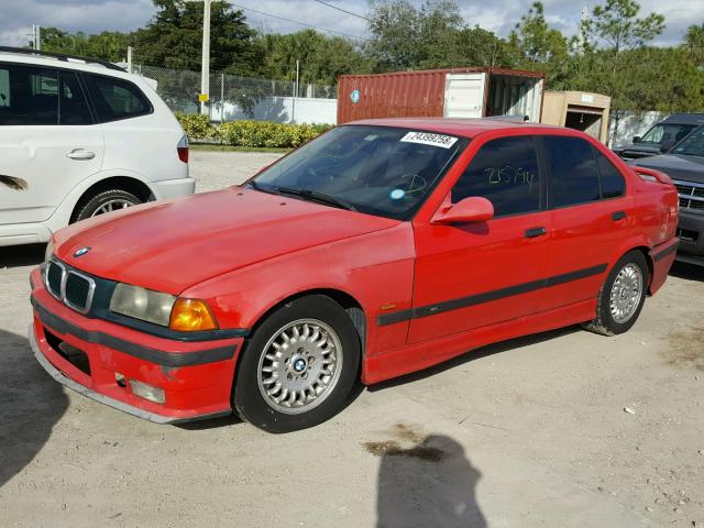 WBSCD0328VEE11456 - 1997 BMW M3 AUTOMAT RED photo 2