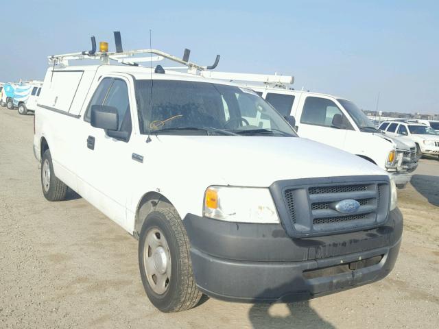 1FTRF12218KB62763 - 2008 FORD F150 WHITE photo 1