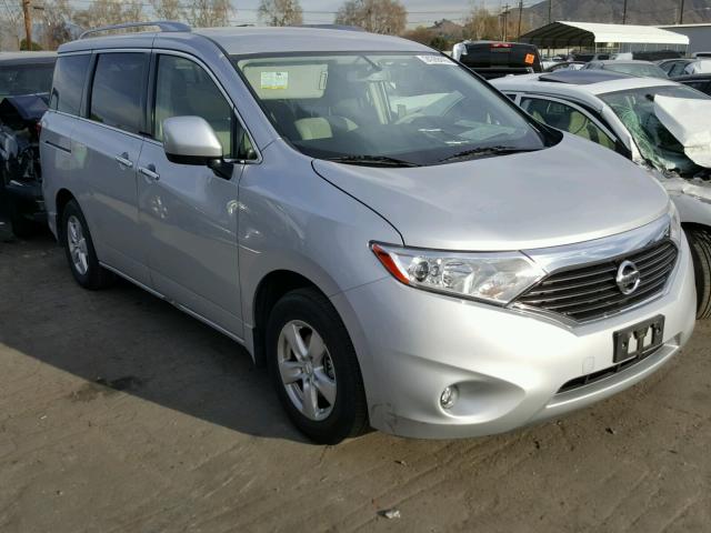 JN8AE2KP2F9123982 - 2015 NISSAN QUEST S SILVER photo 1