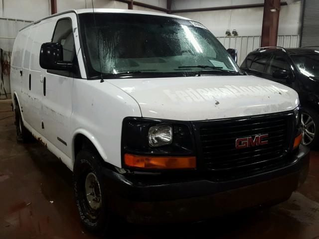 1GTGG25V341103410 - 2004 GMC SAVANA G25 WHITE photo 1