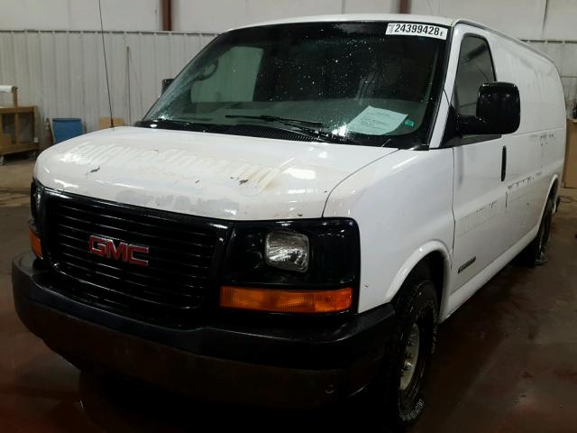 1GTGG25V341103410 - 2004 GMC SAVANA G25 WHITE photo 2