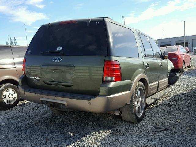 1FMPU17L33LA59308 - 2003 FORD EXPEDITION GREEN photo 4