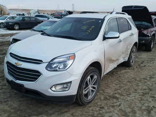 2GNFLGE39H6116871 - 2017 CHEVROLET EQUINOX PR WHITE photo 2