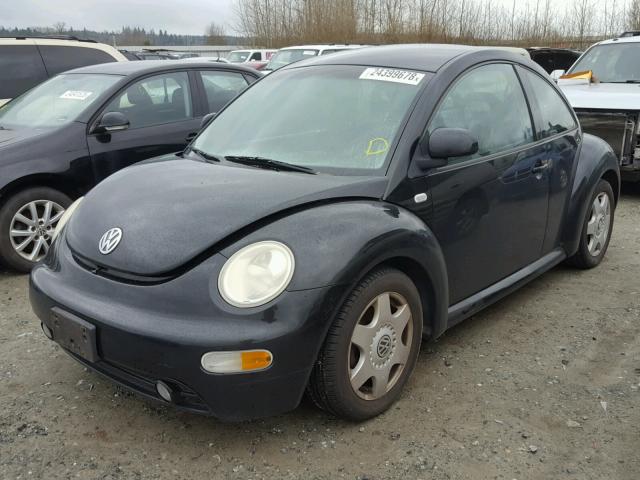 3VWCA21CXXM400134 - 1999 VOLKSWAGEN NEW BEETLE 黑色 照片 2