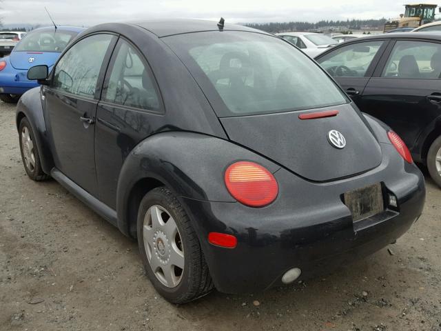 3VWCA21CXXM400134 - 1999 VOLKSWAGEN NEW BEETLE BLACK photo 3