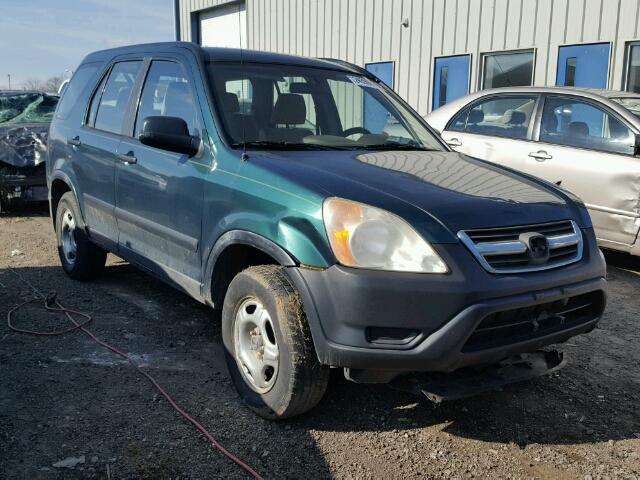 JHLRD68413C003503 - 2003 HONDA CR-V LX GREEN photo 1