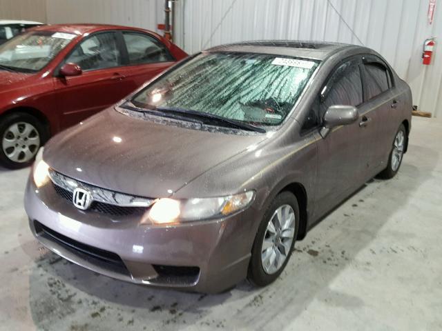 2HGFA1F96AH504084 - 2010 HONDA CIVIC EXL 灰色 照片 2