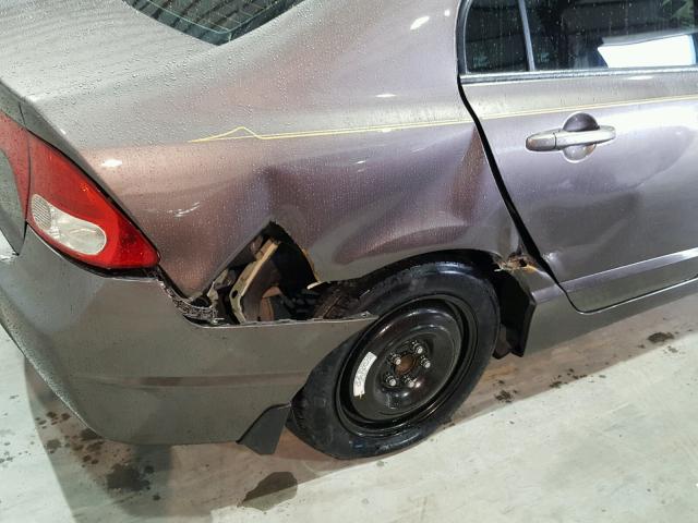 2HGFA1F96AH504084 - 2010 HONDA CIVIC EXL 灰色 照片 9