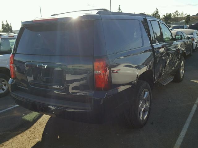 1GNSCGKC4HR373363 - 2017 CHEVROLET SUBURBAN C BLUE photo 4