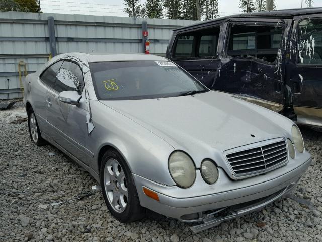 WDBLJ65G01T077131 - 2001 MERCEDES-BENZ CLK 320 SILVER photo 1