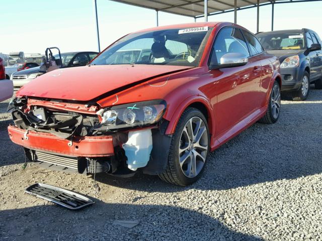 YV1MK672482079091 - 2008 VOLVO C30 T5 RED photo 2