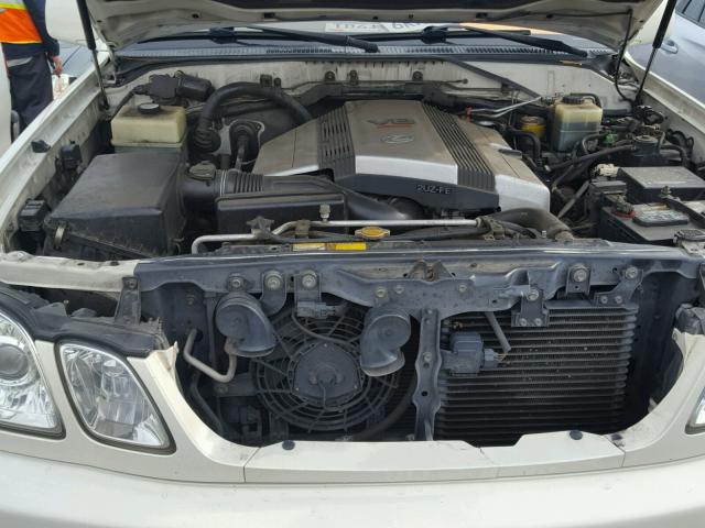 JT6HT00W2Y0091984 - 2000 LEXUS LX 470 WHITE photo 7