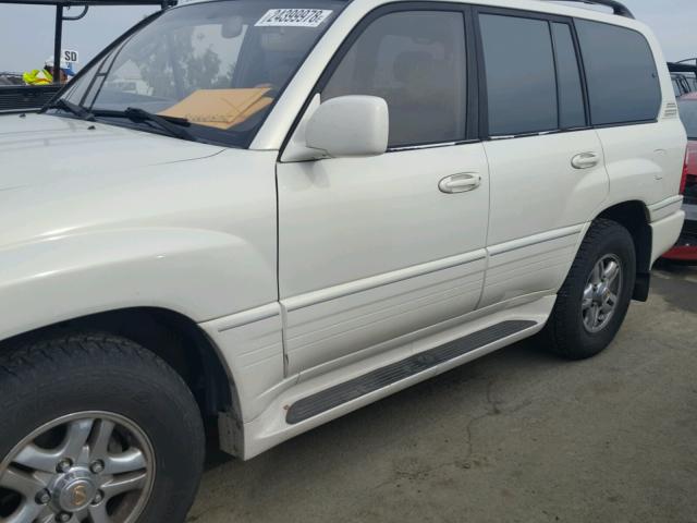 JT6HT00W2Y0091984 - 2000 LEXUS LX 470 WHITE photo 9