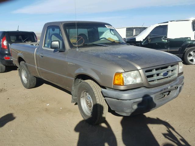 1FTYR10D93TA17481 - 2003 FORD RANGER GOLD photo 1