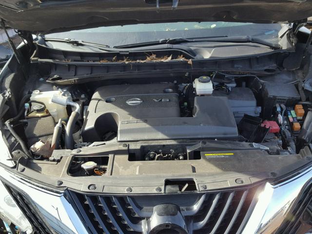 5N1AZ2MH1FN210782 - 2015 NISSAN MURANO S CHARCOAL photo 7